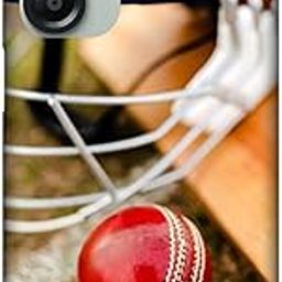 NDCOM for Samsung A36 5G Back Cover | Premium A36 5G Samsung Cover for Ultimate Protection | Galaxy A36 Back Cover |Cricket Bat Ball Printed Hard Case-11