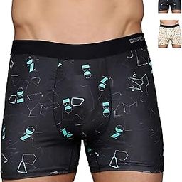 Men's Nylon Trunk Underwear for Comfortable Wear-image-56