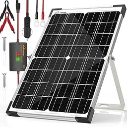 SOLPERK 15W Solar-Battery-Charger-Maintainer-12V Waterproof Solar Panel Trickle Charger for for Car, Motorcycle, Boat, Marine, RV,Trailer, Tractor,Truck, etc.-image-54