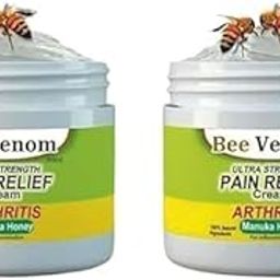 Bee Venom Pain Relief Cream | Bee Venom Joint and Bone Therapy Cream | Joint and bone therapy cream EACH -100GM (2 pack)-28
