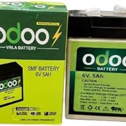 Odoo 6 Volt 5ah vrla smf Rechargeable Battery-image-4
