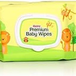 Premium Baby Wipes with Flip-Top Lid | Aloe Vera & Paraben-Free | Pack of 3 (216 Wipes, 72 Wipes per Pack)-image-86
