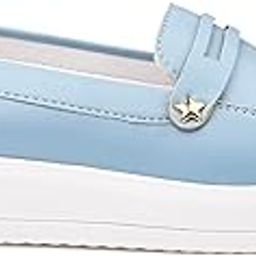 Women's Pu Leather Material Casual Slip-On (Penny) Loafers and Moccasion Shoes.-image-43