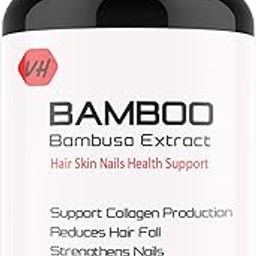 Bamboo Bambusa Extract Collagen Production Support 60 Capsules Pack of 1-image-10