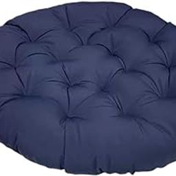 Jazzy Pearls Padded Seat Cushion Egg Chair Cushion Round 40cm for Meditation Sofa Outdoor Dark Blue|1 Portable Plant Umbrella|Cushions & Pads| Yard, Garden & Outdoor Living-image-52
