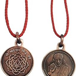Shri Sai Nath Sidh Yantra Locket | Pendant In Pure Copper (Oxidized Finish) (6 Grams Approx) (1 Pc)-image-17