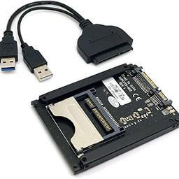 chenyang Sata 22 Pin to USB 3.0 to Cfast Card Adapter 2.5 Inch Hard Disk Case Ssd HDD Cfast Card Reader for Pc Laptop-23
