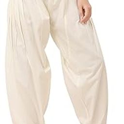 Semi Patiala Salwar Cotton One Side Pocket Traditional Indian Bottomwear Pant - Free Size Fit up to XXL-image-82