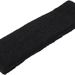 Sports Headband, Athletic Headband Good Sweat Absorption Comfortable for Basketball for Exercise(Black)-image-34