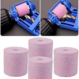 GTC® Portable Diamond Drill Bit Sharpener Powered Stone Parts Corundum Grinding Wheel for Iron-Based Drill Bits (Stone Only) (1)-21