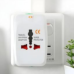 Universal Travel Adapter All in one Plug Advanced Next-Gen, Worldwide Compatibility in Over 224 Countries with LED Indicator and Surge Protector - Ideal for All Your Devices, Compatible with All-image-23