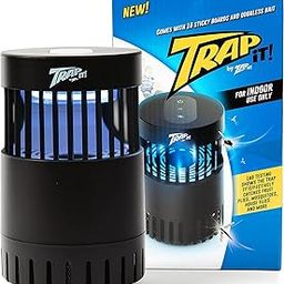 Trap It! Insect Trap and Indoor Killer - Insect Catcher with UV Light, Fan, Bait and Sticky Sticky Boards-image-14