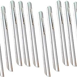 KMW Table Crumber with Pocket Clip, Silver (10 Pieces) I Stainless Steel Construction, Commercial Grade-image-58
