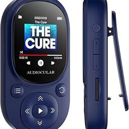 AUDIOCULAR M11 16GB MP3 Digital Player with Clip, Portable Bluetooth Music Player Support Upto128GB External Storage, Pedometer, FM Radio, Voice Recorder, E-Book, Stopwatch (16GB - Blue)-28