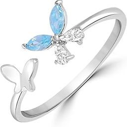 925 Sterling Silver Butterfly Ring | Gift for Women & Girls | With Certificate of Authenticity and 925 Hallmark-image-47