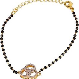Elegant American Diamond CZ Mangalsutra Bracelet-45