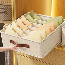 CARTNOVA‚Organize Your Drawer: Underwear, Sock & Bra Storage Box for Clothes, Ties & Wardrobe - Efficient Closet Organizer with Separators-17