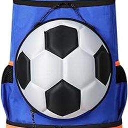 MYADDICTION Football Carry Bag Basketball Carrying Backpack for Soccer Rugby Ball Tennis A | Backpacks, Bags & Briefcases-picture-10