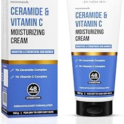 Dr. Sheth's Ceramide & Vitamin C Moisturizing Cream |For Dry to Very Dry Skin | Brightens & Strengthens Skin Barrier | 48hr Deep Hydration | Non Sticky | Biomimetic Ingredients | For Men & Women |100g-26