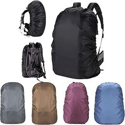 Water and dust Proof Backpack Cover 100% Water Proof Rain Cover for All Backpacks Upto 35 Ltrs Rain Cover for Bags Backpacks Comes with Portable Pouch. (Multicolor)-image-51