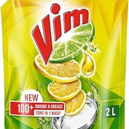 Vim Fresh Lemon Fragrance Dishwash Liquid Gel 2L Refill Pack|| Leaves No Residue|| Grease Cleaner For Utensils - Liquid Kitchen Soap Super Saver Offer-image-13