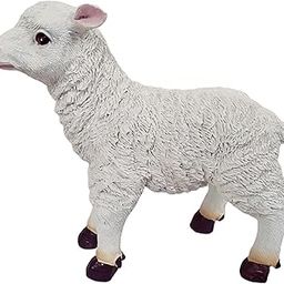 CALANDIS® Resin Garden Farm Animal Sheep Statue Indoor Outdoor Decor Standing Left | Home & Garden | Yard, Garden & Outdoor Living | Garden D?©Cor | Statues & Lawn Ornaments-image-47