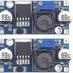 Shockley LM2596 DC-DC Buck Converter, Adjustable Step Down Voltage Regulator 3-40V to 1.5-35V Power Supply Volt Reducer Transformer Module (LM2596 Buck - 2 Piece)-picture-14