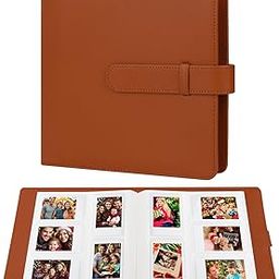 360 Pockets Photo Album for Fujifilm Instax Mini 12 11 9 8+ 8 99 40 EVO LiPlay Instant Film, fits Polaroid Snap/PIC-300/Z2300/ SocialMatic Cameras & Zip 2x3 Printer (Brown)-19