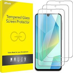 JETech Screen Protector for Samsung Galaxy A16 5G / 4G 6.7-Inch, 9H Tempered Glass Film, Anti-Scratch, HD Clear, 3-Pack-image-18