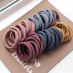 ChicTresses® 30 Pack Colorful - Rubberband for Women, Elastic Hair Scrunchie for Women, Ponytail Hair Band, Premium Hair Band for Girls - Hair Tie, Rubber Bands for Girls Hair Ties for Girl - Stretchable-image-17