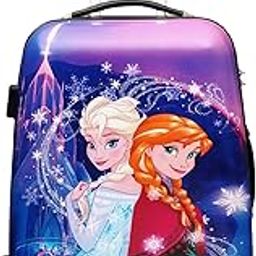Frozen Anna & Elsa Polycarbonate 55 cms Purple Hardsided Cabin Luggage(GM18RGT044)-image-46