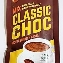Café Amazon Classic Choc Mix Chocolate Drink with Malt Rich & Smooth Taste, 1.06 oz ℮ 30 g-31