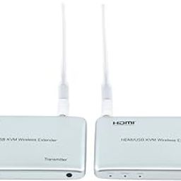 Atdaraz 1080p 200M HDMI KVM Wireless Extender Transmitter Receiver Full HD with 2.4G/5G Band High-Speed Video Converter for Camera PC to TV Monitor Display-16