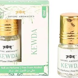 Divine Aromatics Kewda Roll On Perfume 2 ml, Alcohol Free-image-43