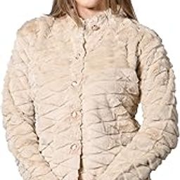 Lady Willington Women Woolen Fully Fur Self Design Heavy Hair Rainbow Cardigans Winter Wear Pure Wool Cardigans Long Cotty Fully Warm Cardigan Free Sizes-image-1