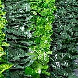 HEAVENGLOW Simulation Ivy Fence Screen Plant Vine Leaf Decoration Outdoor Garden Yard Sweet Potato Leaves-image-90