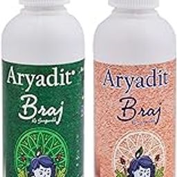 Aryadit Rajnigandha Bahar Braj ki Raj Perfume and Attar for kahna ji Thaukr Ji/Beautiful Fragance For Your Thaukr Ji Pack Of 2-200ML-image-91