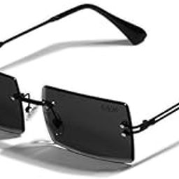 HARPER I Light Weight Frames I Rectangle Shape I Sheet Metal Frames I Prescription Friendly I Men & Women-11
