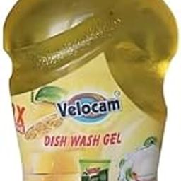 Velocam Dish Wash Gel – Powerful Grease Remover for Utensils | Lemon Fragrance | Gentle on Hands | 2X Cleaning Power | Suitable for Indian Cookware – 500ml (combo of 3)-image-49