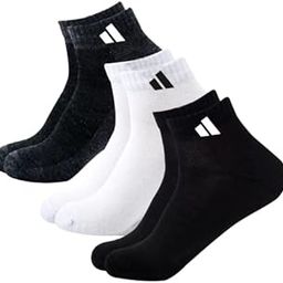 Men And Women Solid Ankle Length Cotton Socks (Pack Of 3, Multicolor)-image-9