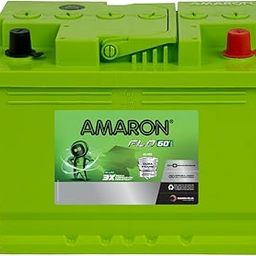 Amaron Flo Series Hi Life Car Battery - Amaron Flo - Flo DIN45 with Warranty- 60 Months (30 Months Free + 30 Months Pro Rata)-20