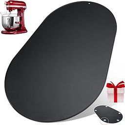 Geckowi Metal Sliding Mat for KitchenAid Stand Mixer 5-8 Qt,Sliding Tray Slide Tray Mixer Mover Mixer Slider for Bowl-lift Stand Mixer, KitchenAid Artisan Bowl-lift Mixer, KitchenAid Classic-image-103