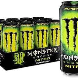 Monsters Energy Nitro Super Dry, Energy Drink, 500ml Cans, Pack of 12 (From UK)-image-65