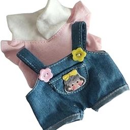 CALANDIS™ Doll Clothes Set Clothing Costumes Cute Doll Pants Outifits for Pendant Doll Pink-image-60