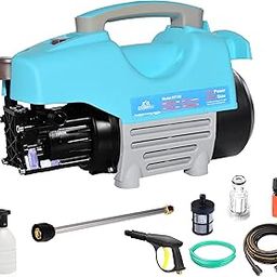 MECRAAF® High Pressure Washer | Car Washer | Voltage 220 | 7L/Min Flow Rate | Power 2.2kw | 8 Meters Outlet Hose | Portable | Car | Bike & Home Cleaning-image-34
