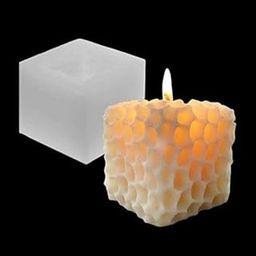 Radiance Store Square Honeycomb Shape Candle Molds Scented Candle Making Silicone Gypsum Mold Plaster Molding Mousse Cake Wax Soap Pastry Candy Chocolate Fondant Mould Handmade Crafts DIY Gifts-picture-10