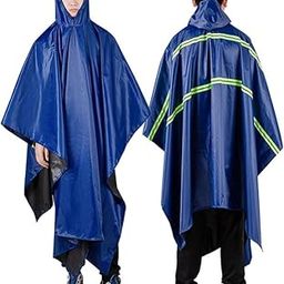 Unisex Outdoor Rain Poncho for Adult, Multi Use, Waterproof, Lightweight, Reusable & Packable, One Size Fits Most-picture-41