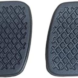 Auto-Ex Clutch Brake Paddle Rubber Cover Pedal Pad Rubber Compatible/Replacement For Honda Amaze/BR-V/Brio/City/Jazz (2 Pieces)-12