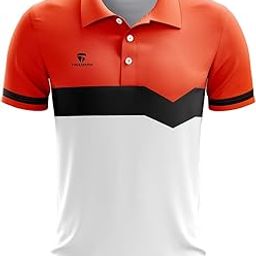 Men's Sports Dryfit Collar Polo Tshirt White-image-72