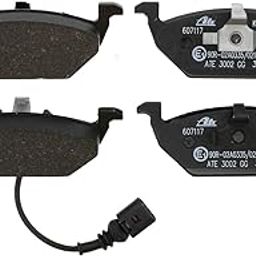 ATE Original Semi-Metallic Front Disc Brake Pad Set 607117 for Volkswagen-picture-1